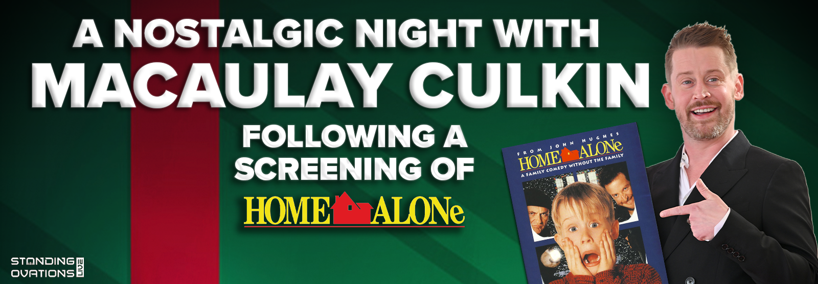 A Nostalgic Night with Macaulay Culkin following a screening of Home Alone