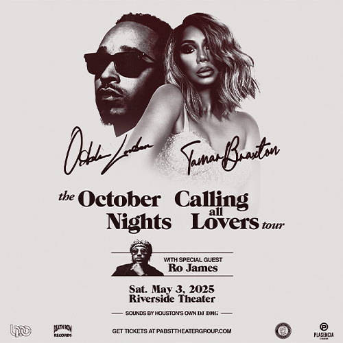 More Info for The October Nights Tour: Calling All Lovers tour featuring October London, Tamar Braxton, and special guest Ro James 