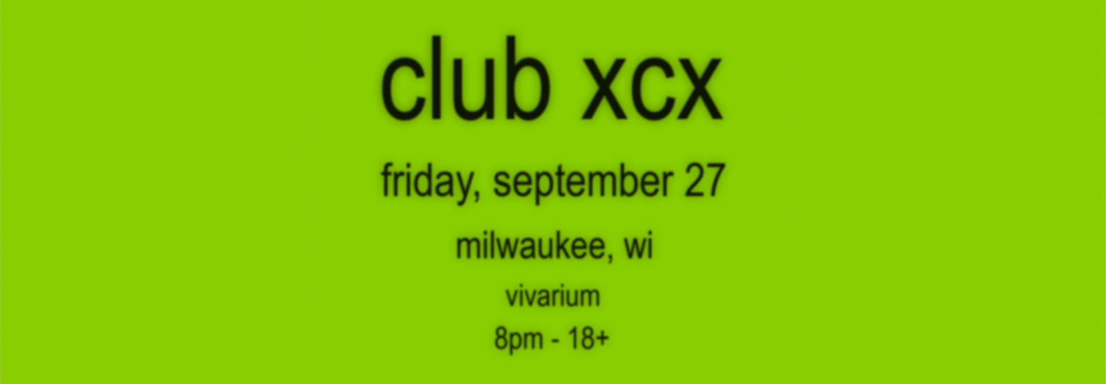 CLUB XCX